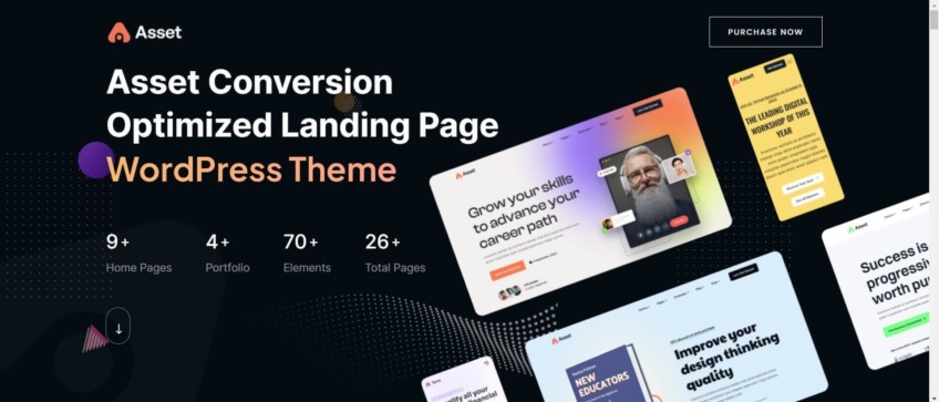 Asset Entrepreneur WordPress Theme