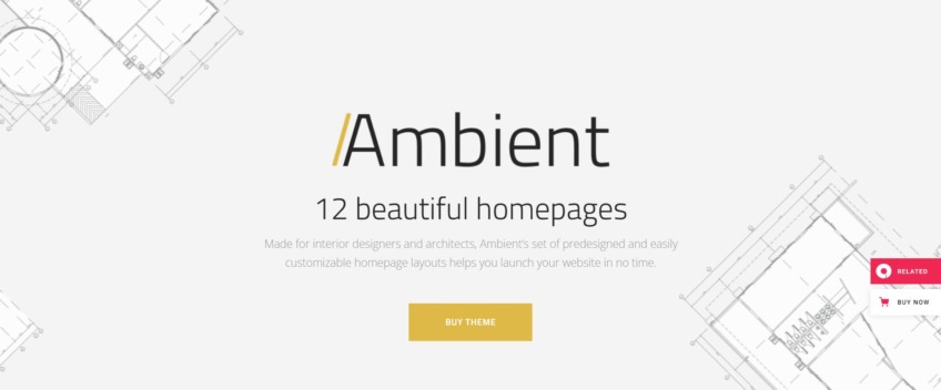 Ambient - versatile designer WordPress themes