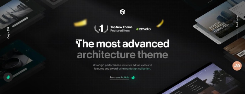 ArcHub Theme - Designer WordPress themes.
