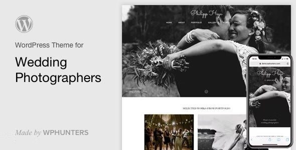PH Photography WordPress Theme