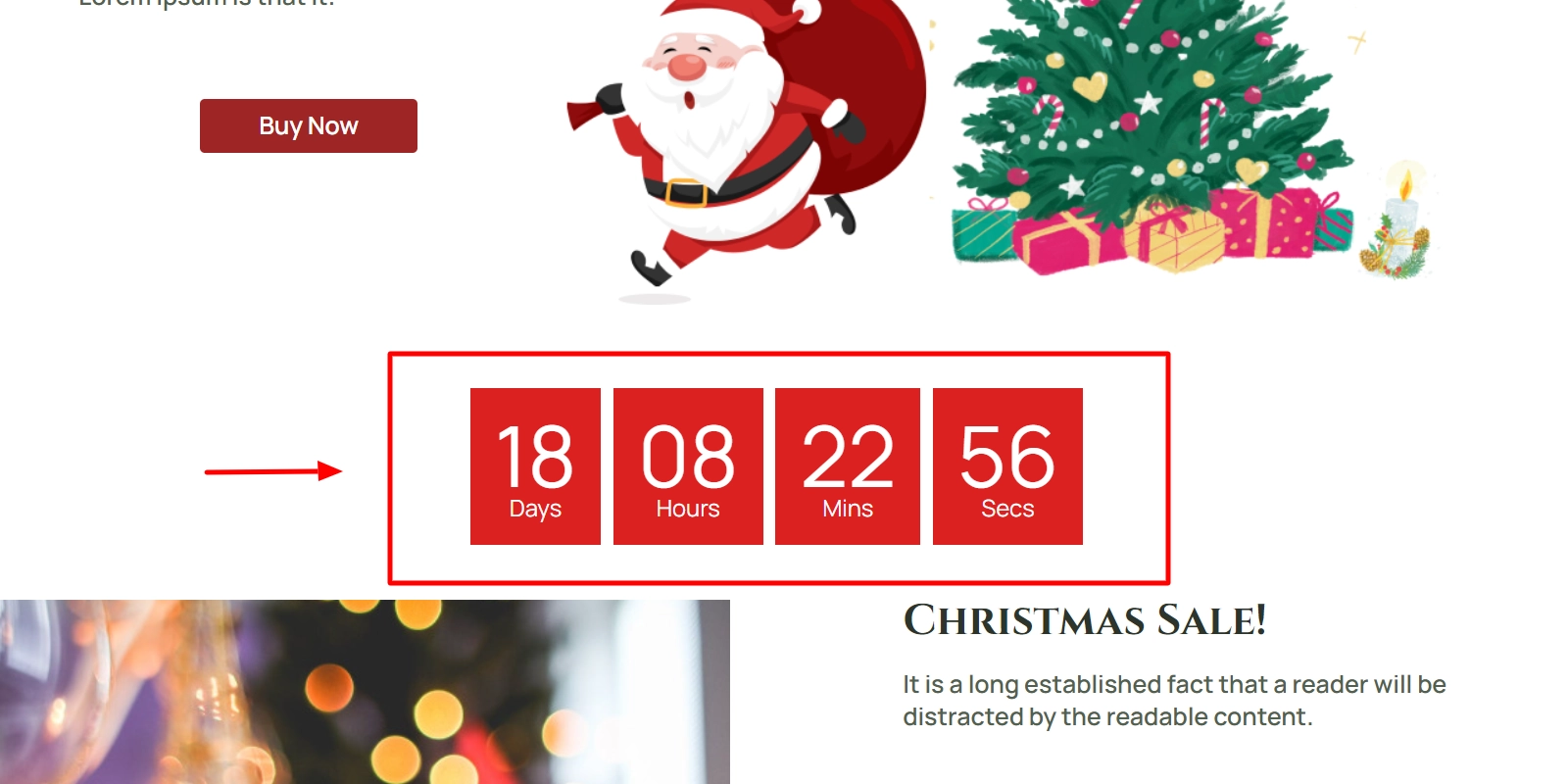 Countdown timer