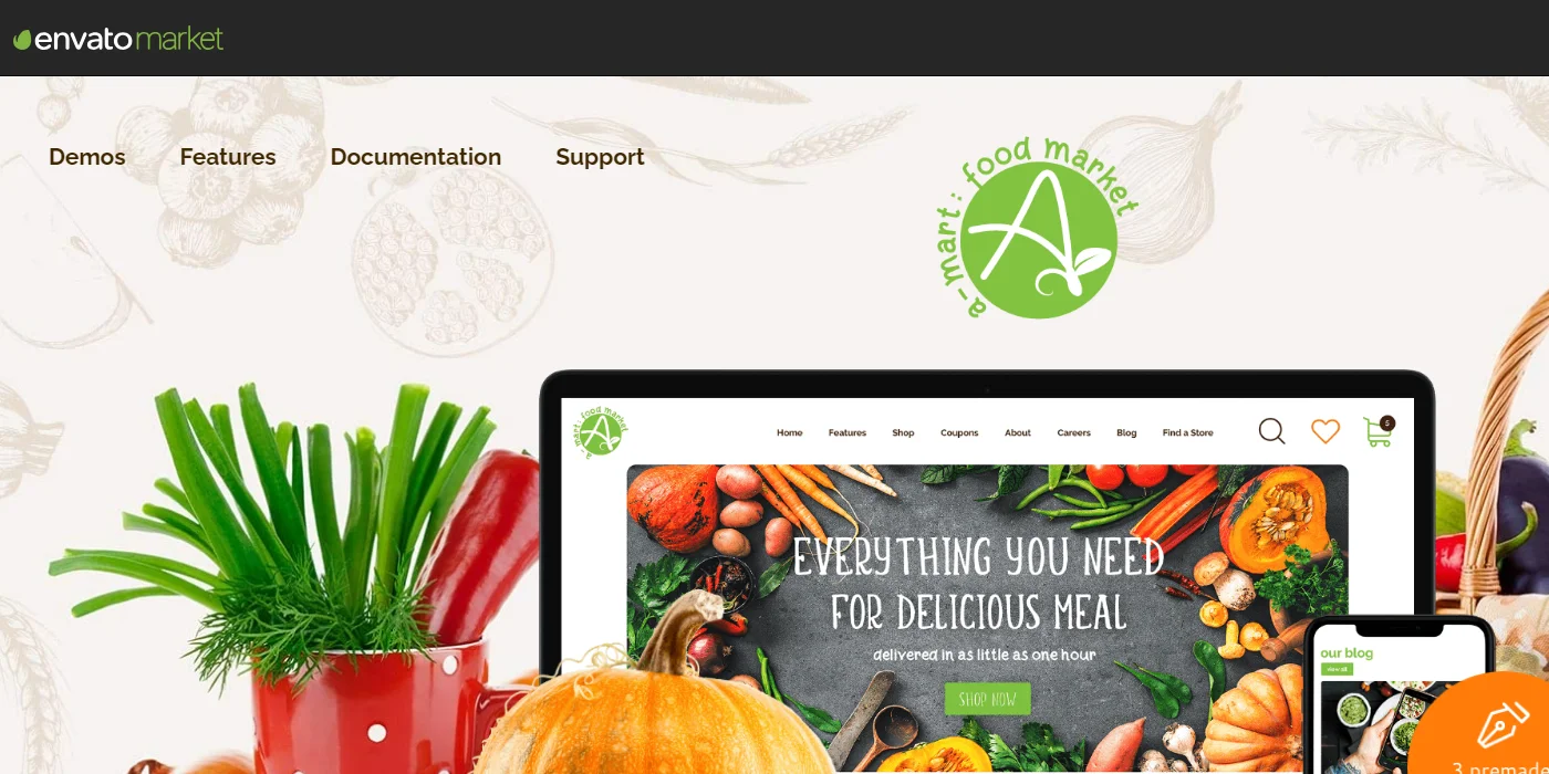 A-mart WordPress theme
