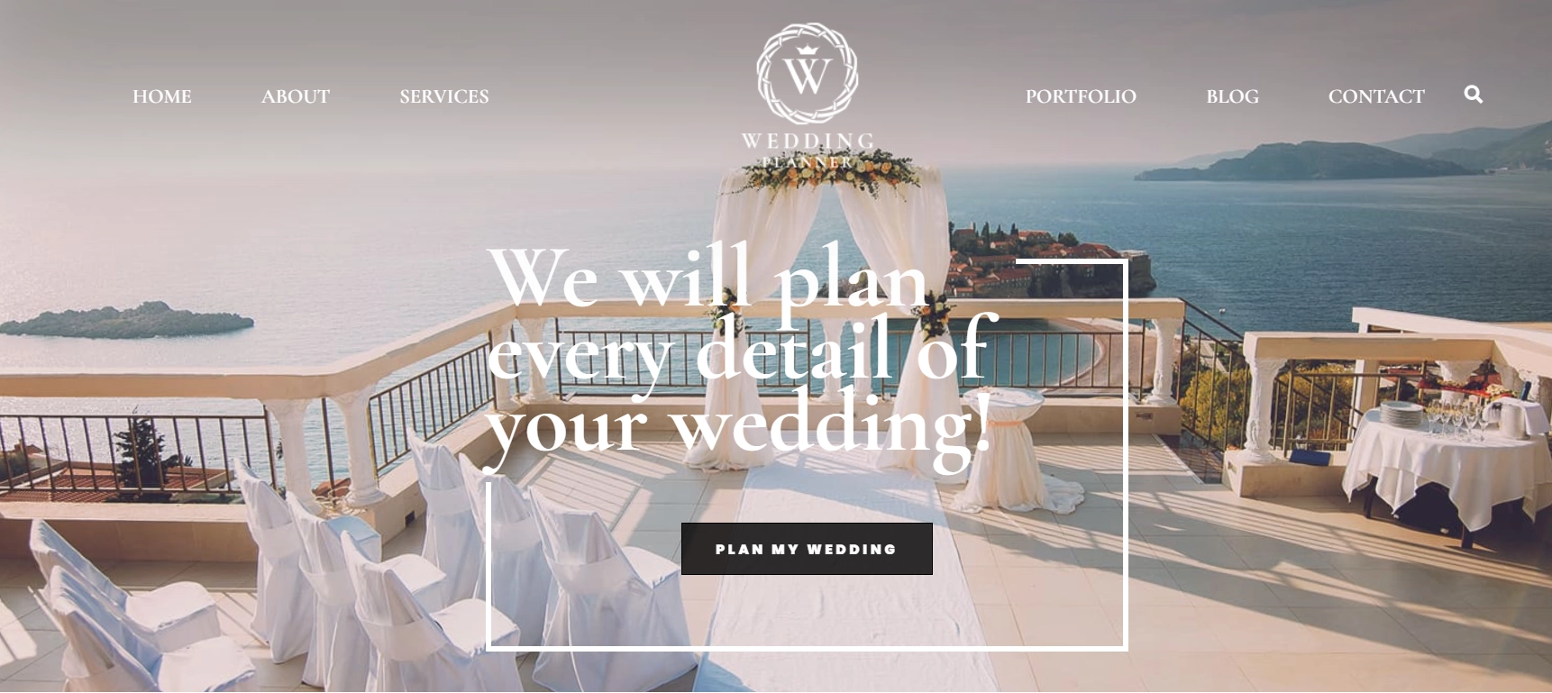 Wedding Planner Theme