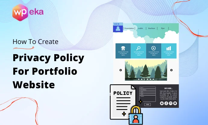how to create privacy policy for portfolio website