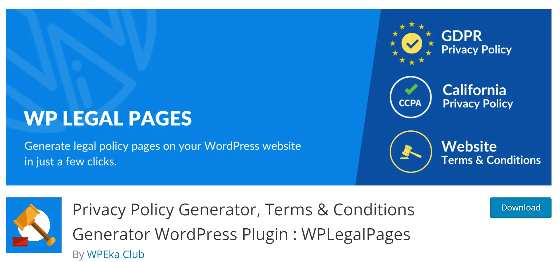WP Legal Pages