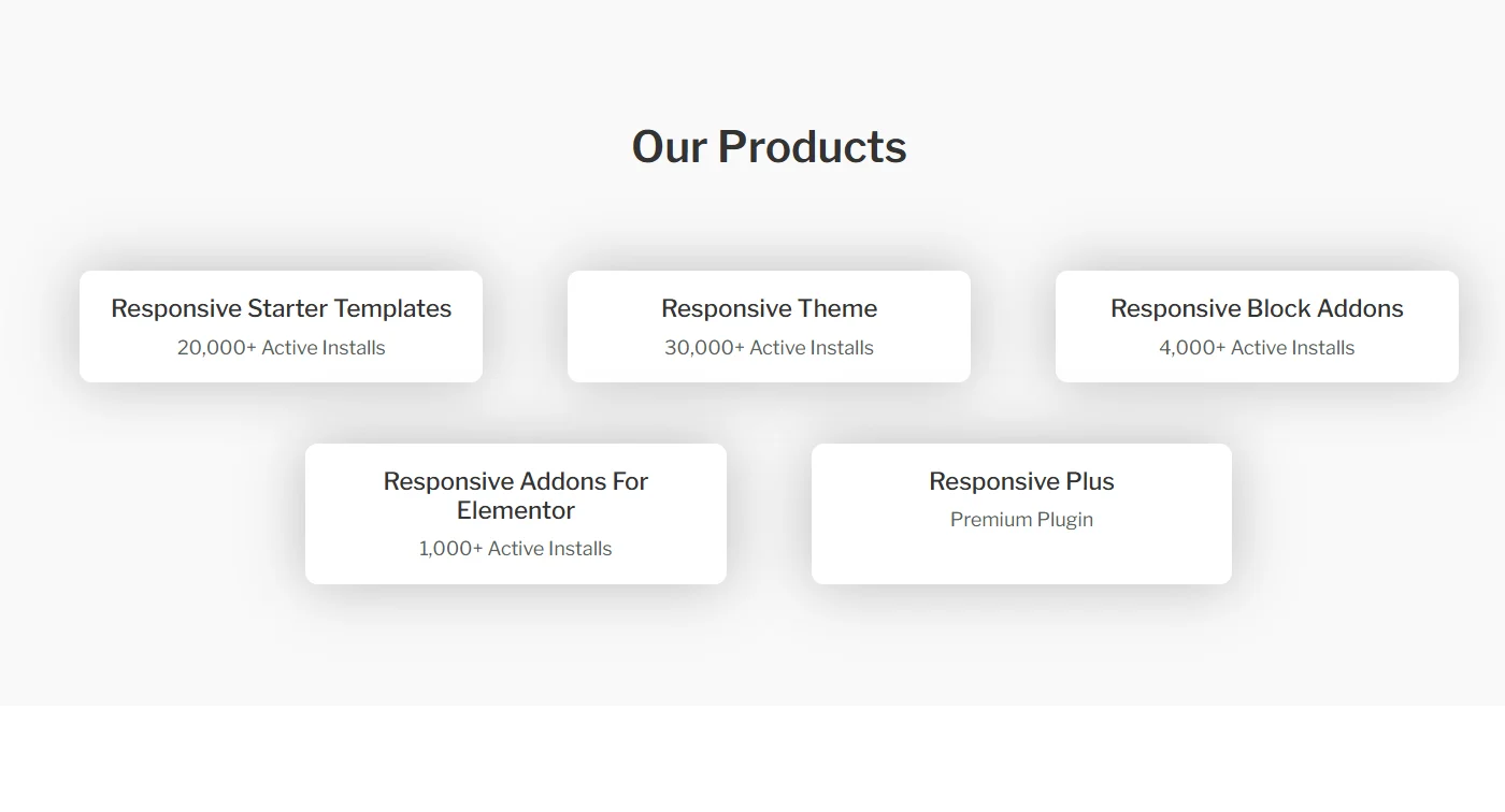 cyberchimps products