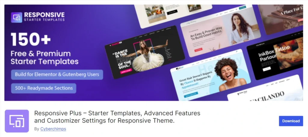 Responsive Plus - Starter Templates