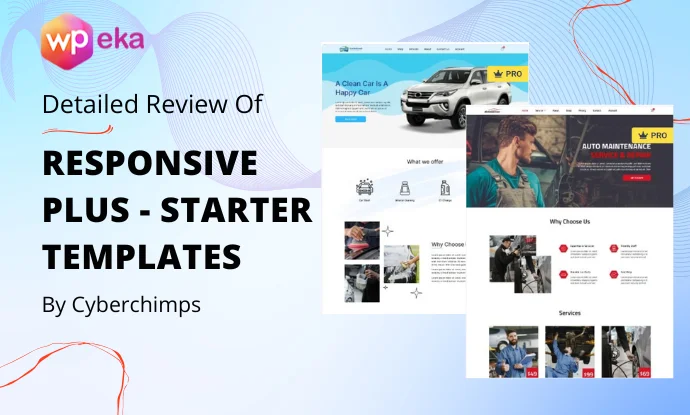 Detailed Review of Responsive Plus – Starter Templates Plugin
