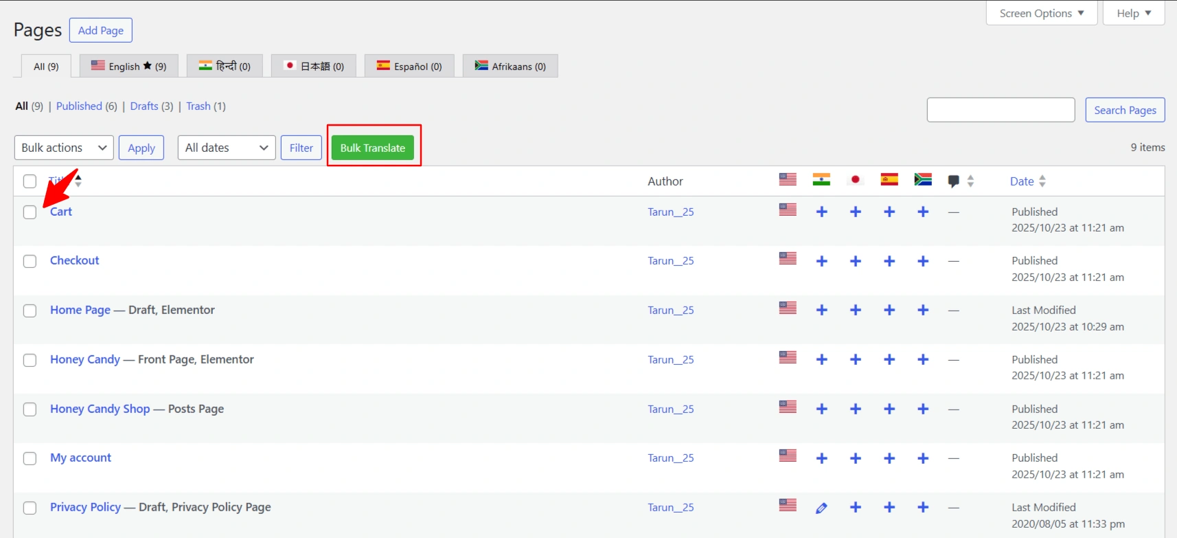 Bulk Translation for Faster Localization