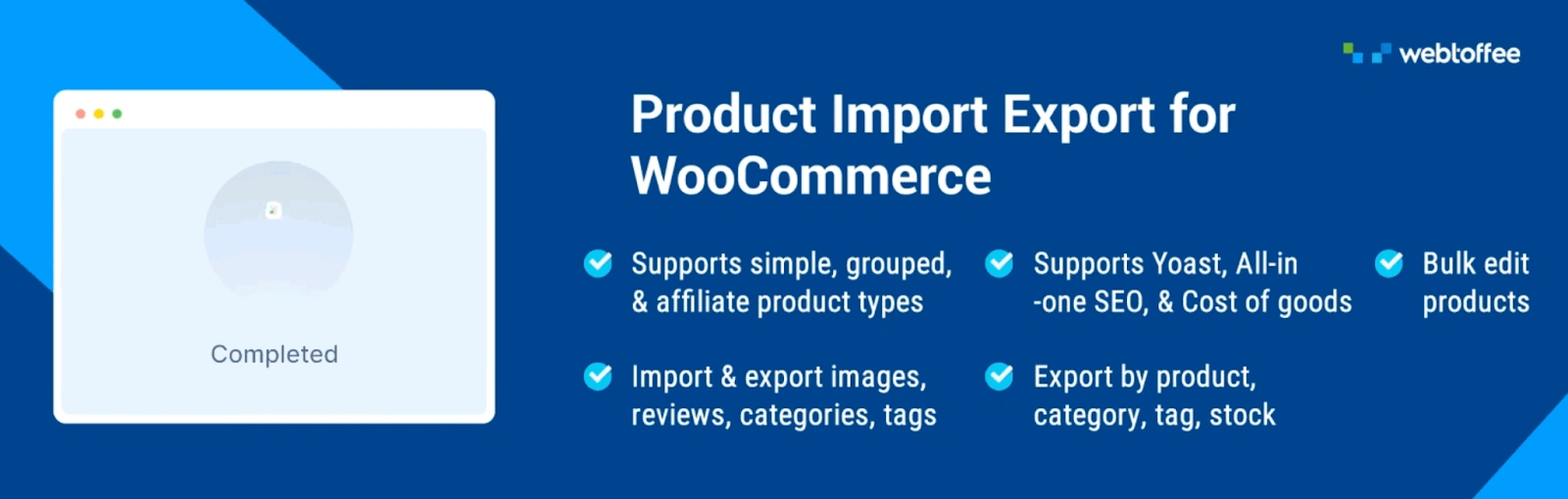 Product Import Export Plugin For WooCommerce